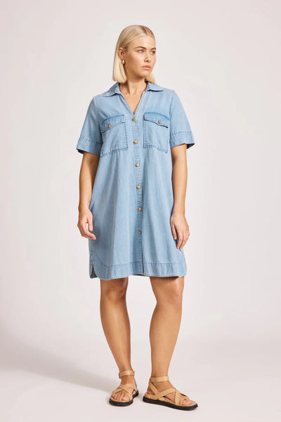 Melenia Denim Dress