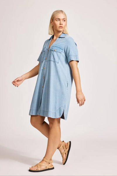 Melenia Denim Dress
