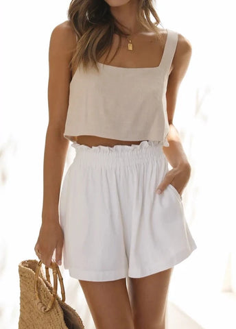 Sara Cotton Shorts