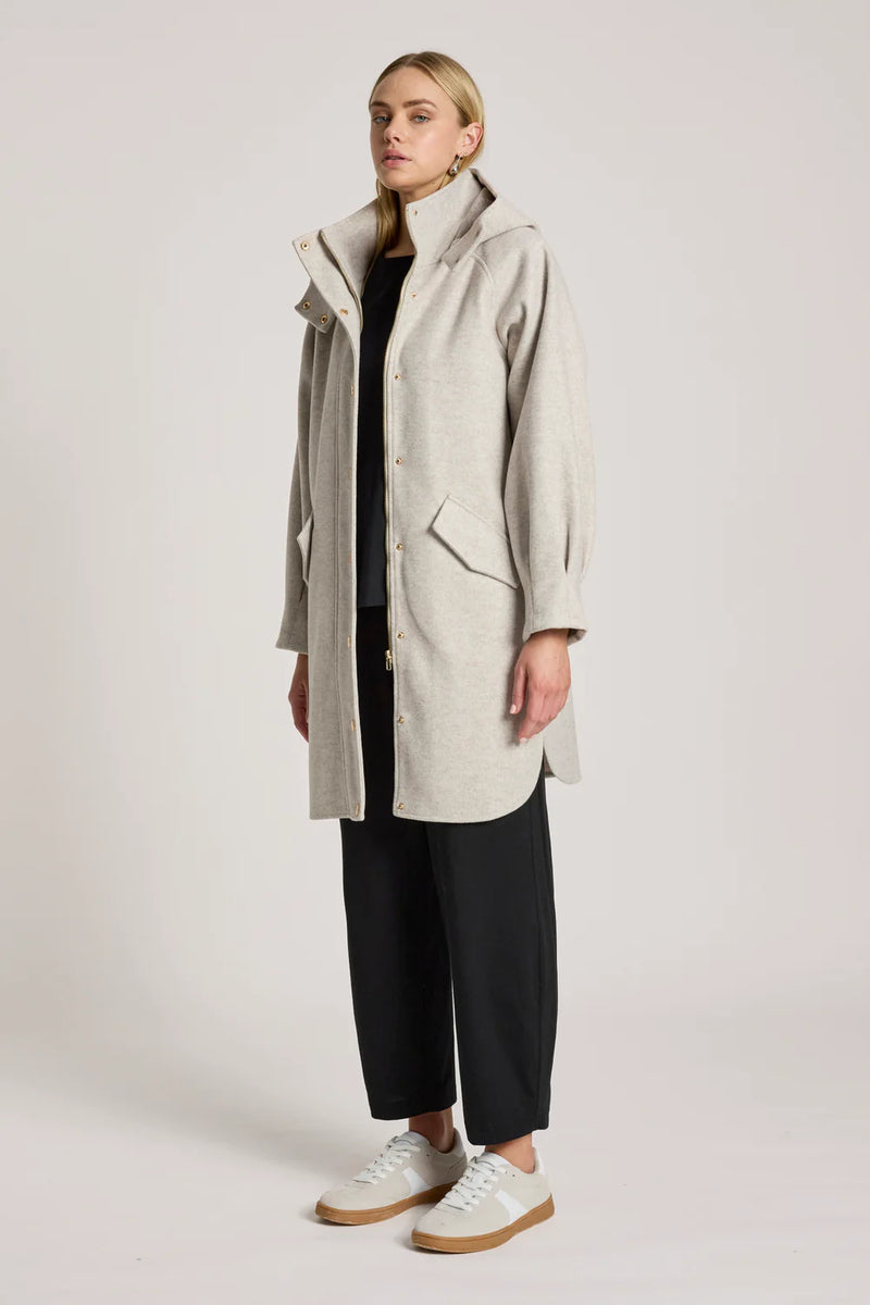 Sable Hood Jacket – AURA Fashion