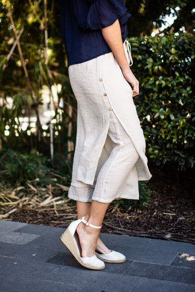 Button Fisherman Pant