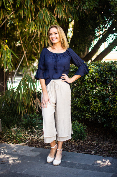 Button Fisherman Pant