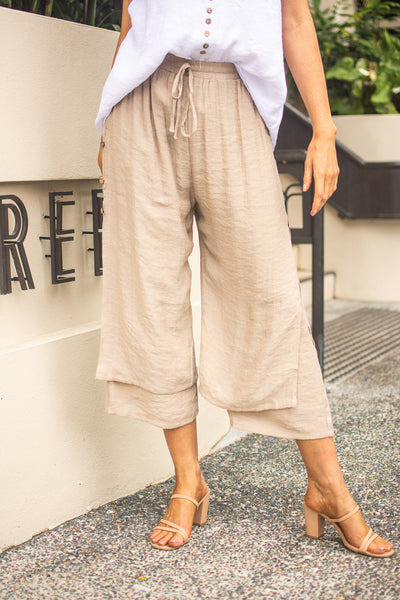 Button Fisherman Pant