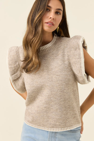 Athena Frill Knit