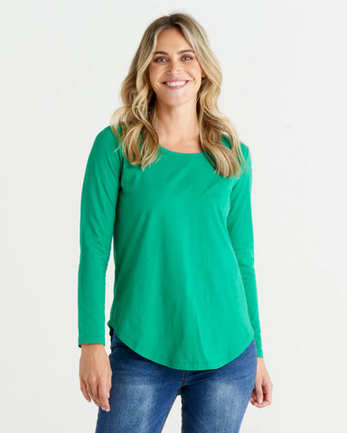 Betty Basics - Megan Long Sleeve Asst Tops