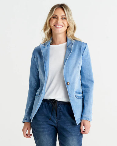 Becki Denim Blazer