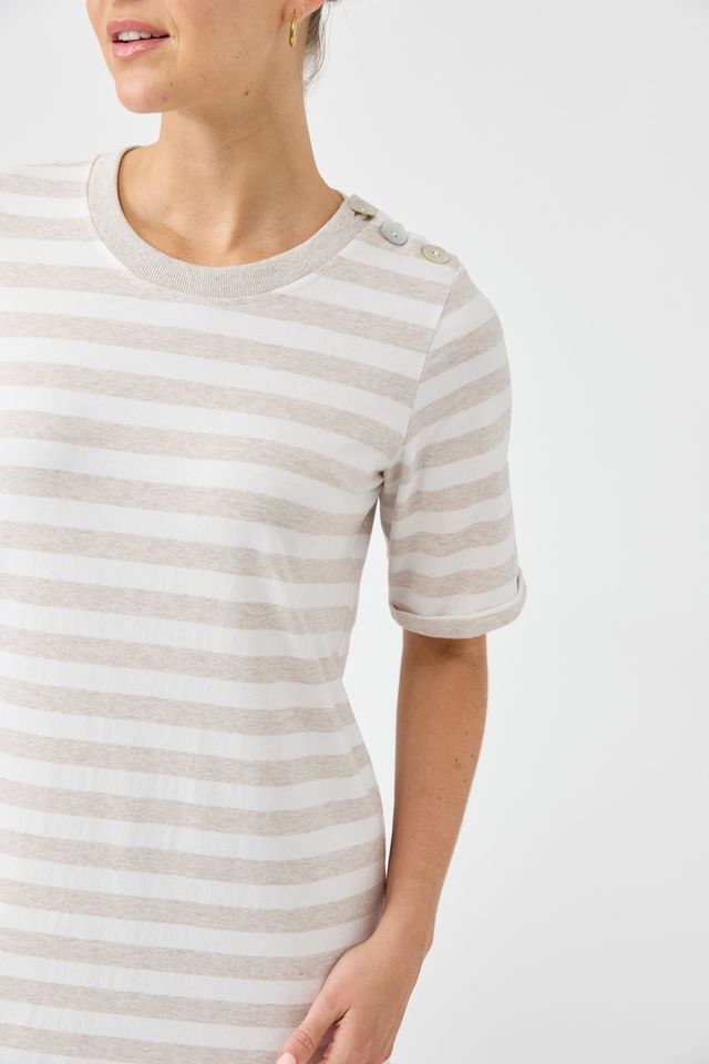 Studio Stripe T-Shirt Dress