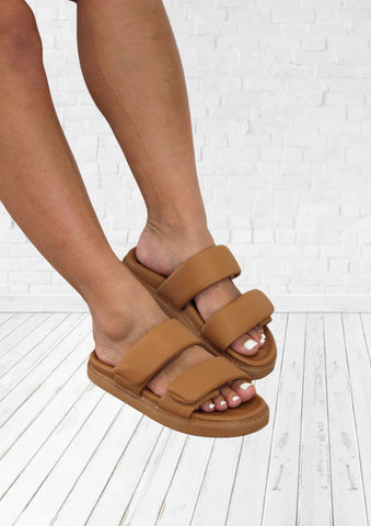 AMY - Leather Slide