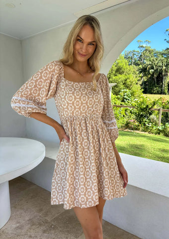 Alexandria Dress - Mistique Print