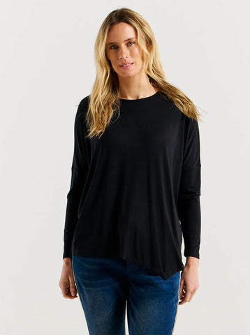 Clemont Asymmestrical Bamboo top