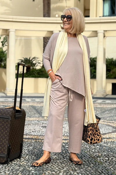 Bamboo Body Terry Boatneck