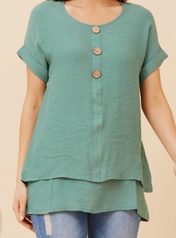 3 Button Top