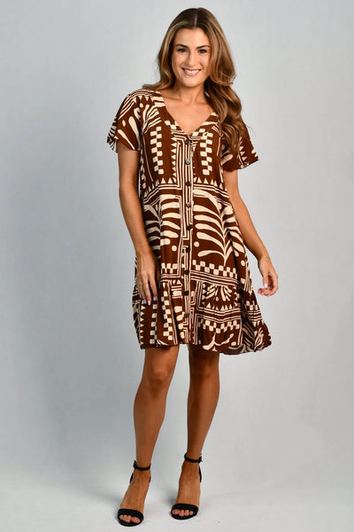 Button Dress