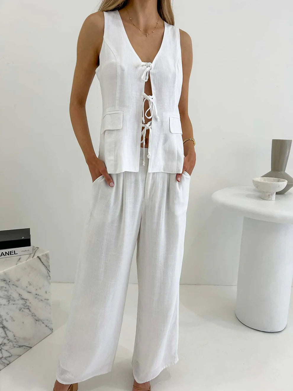 Ollie Tie Vest