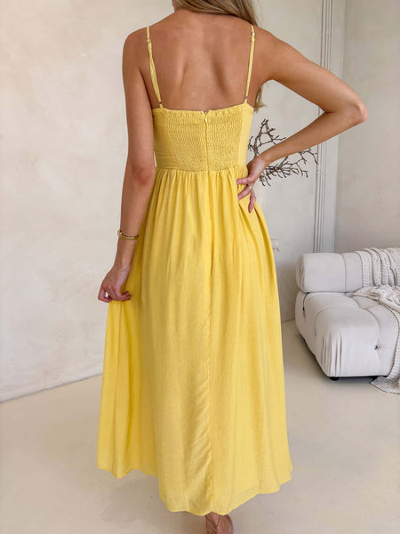 Sunset Maxi Dress Yellow