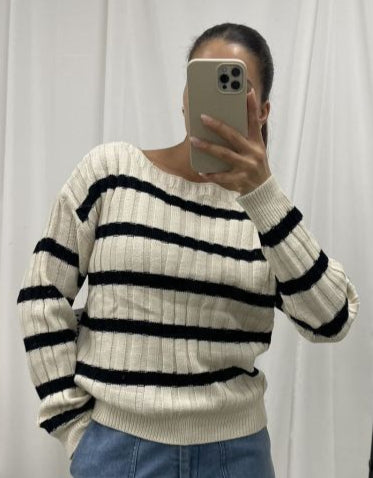 Bella Stripe Knit Jumper