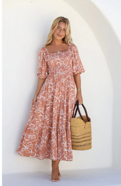 Mahalo Rouched Maxi