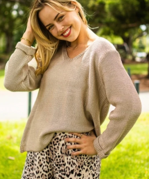 Silver Wishes Knit Jumper