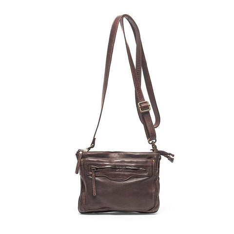 Brielle Leather Cross Body Bag