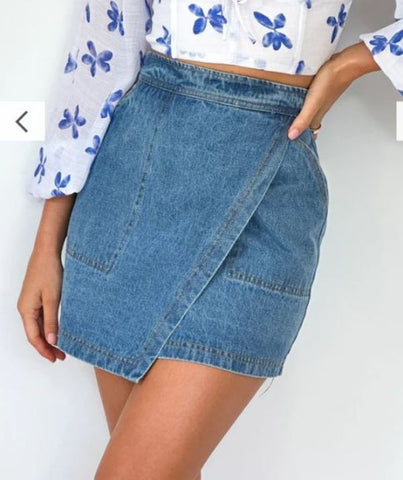 Poppy Denim Skirt