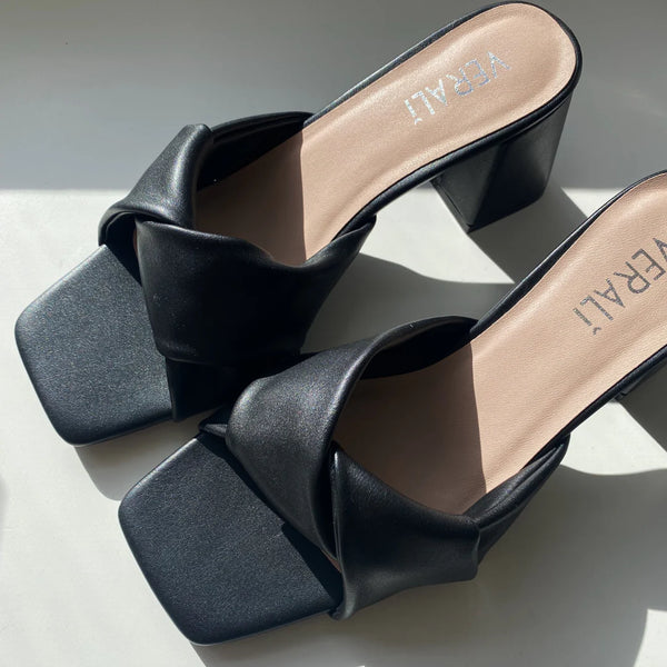 Stella Block Heel Mules