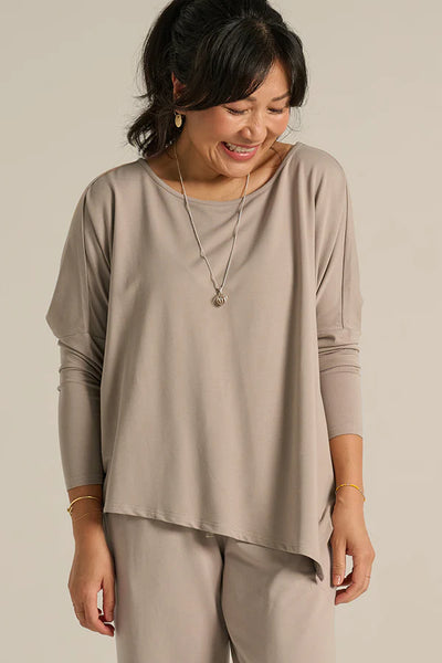 Bamboo Body Terry Boatneck