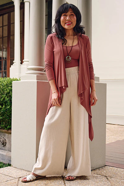 Bamboo Body Waterfall Cardigan
