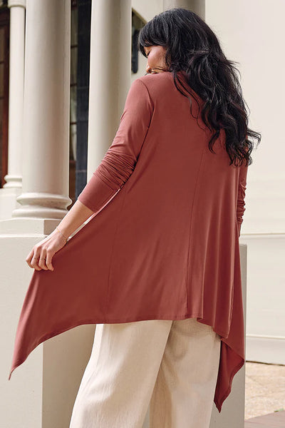 Bamboo Body Waterfall Cardigan