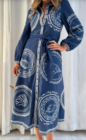 Seashell Midi Dress