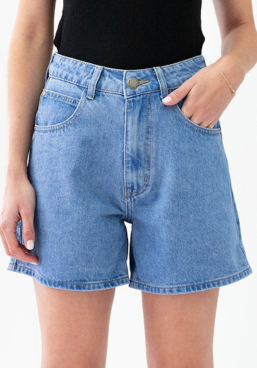 CD Mid Denim Shorts