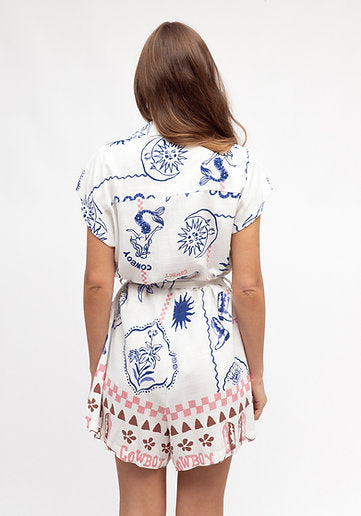 Cowboy Mermaid Playsuit