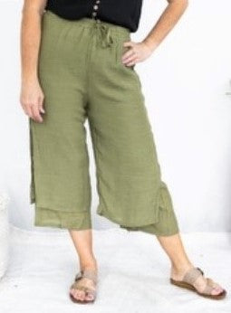 Button Fisherman Pant