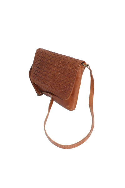 Scone Leather Tan Bag