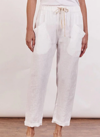 パンツ ATELIER AURA ARI ORGANIC LINEN TROUSERS ATELIER AURA ARI ORGANIC LINEN TROUSERS