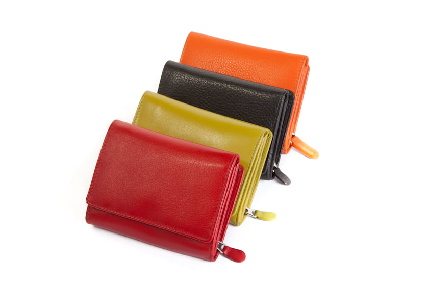 Ruby Leather Wallet