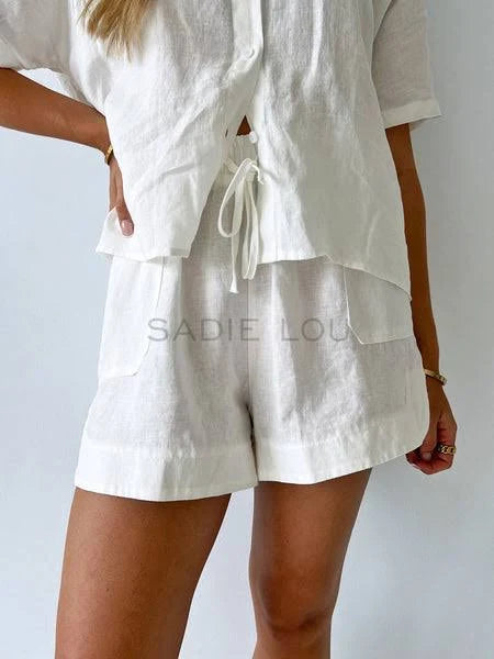 Bronte Linen Shorts