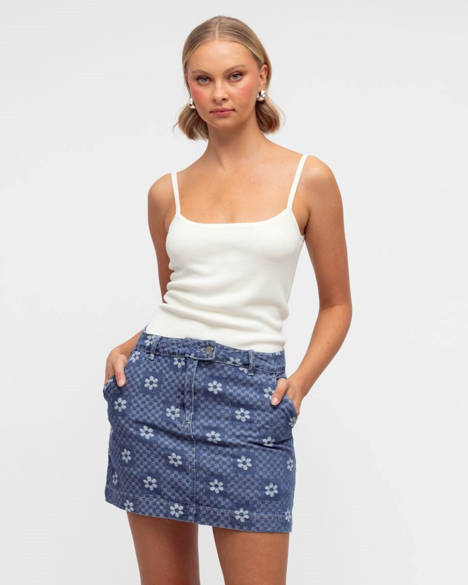 Check Skirt