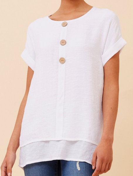3 Button Top