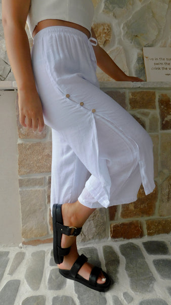 Button Fisherman Pant