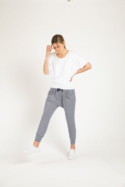 Barcelona Pant Casual drop crotch pant from Betty Basics