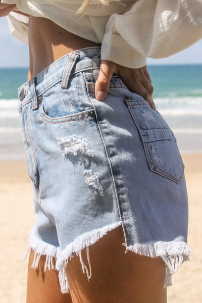 Parker Vintage Denim Short